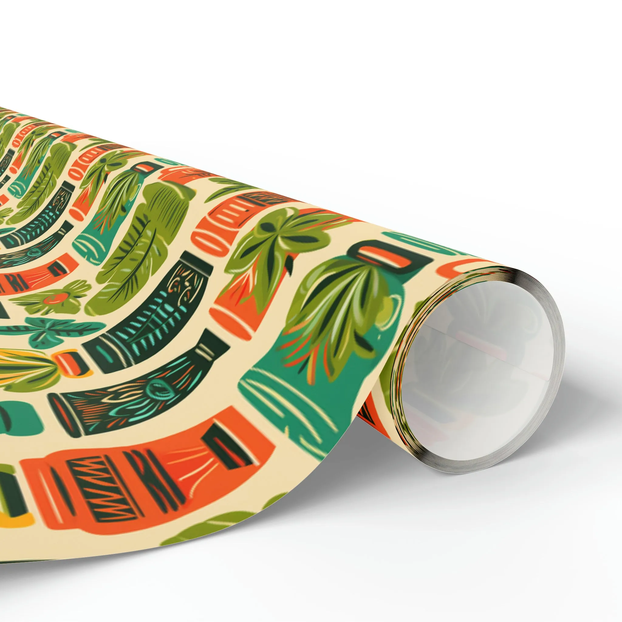 Tiki Mugs Holiday Wrapping Paper