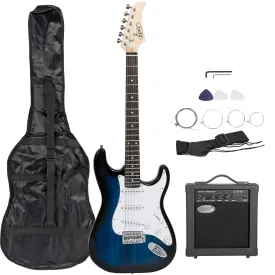 ZENY™ 39" Full Size Electric Guitar w/Amp, Case and Accessories Package